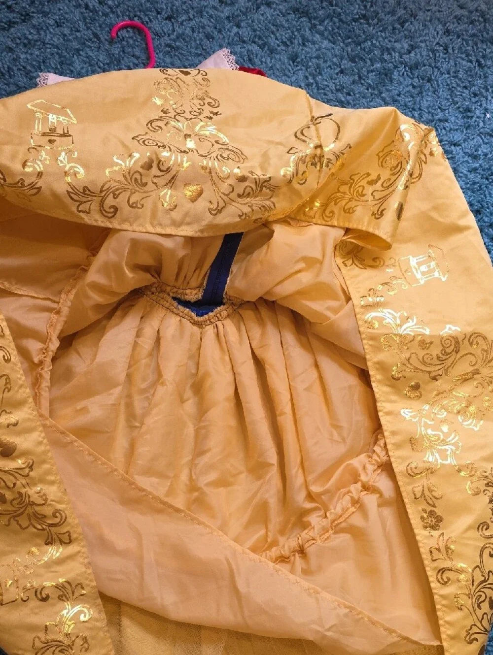 Disney Blue and Yellow Princess Dress Costume